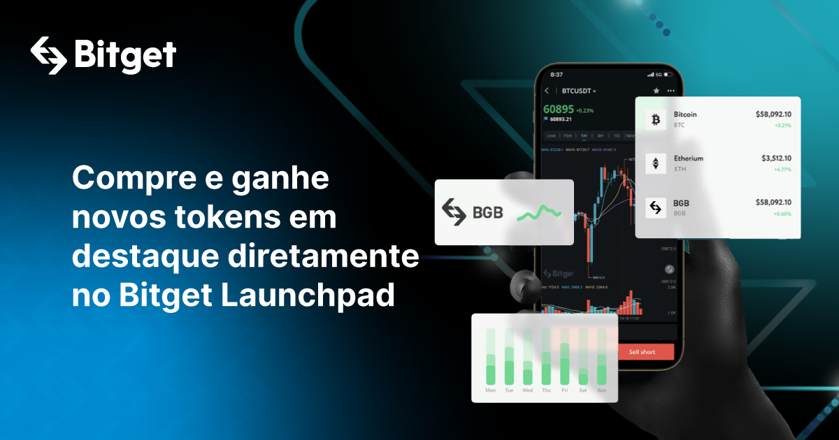 Compre e ganhe novos tokens em destaque diretamente no Bitget Launchpad
