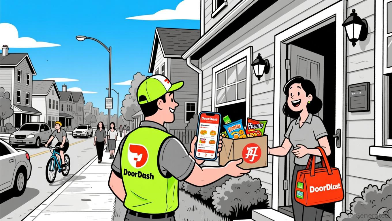 DASH Price Surges 41.44% Over the Past Month as DoorDash Broadens Grocery Delivery Services in Partnership with Family Dollar image