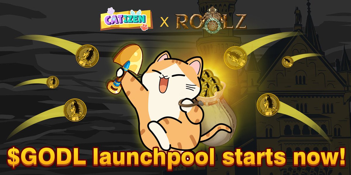 Catizen: Der Roolznft (GODL) Launchpool ist LIVE