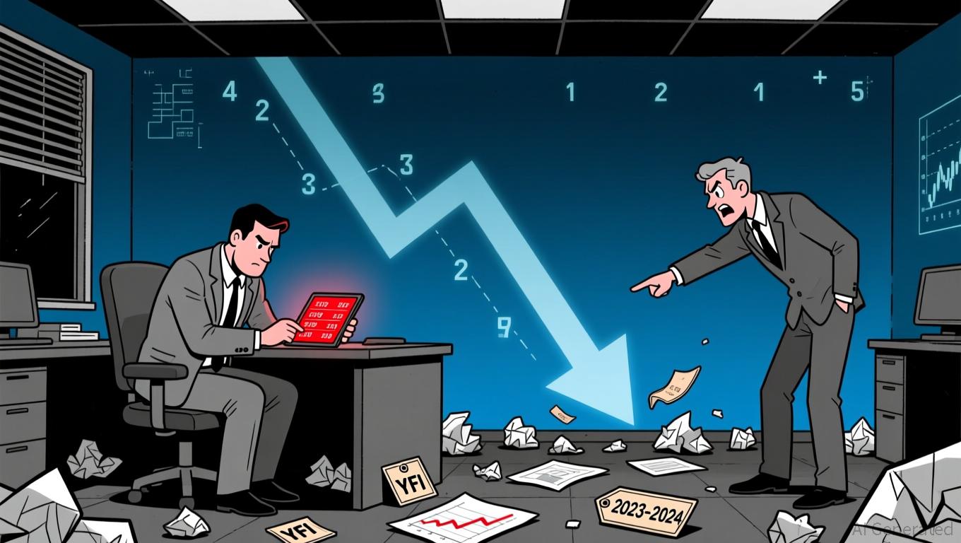 YFI Drops 4.85% Amid Growing Pressure in the DeFi Sector image