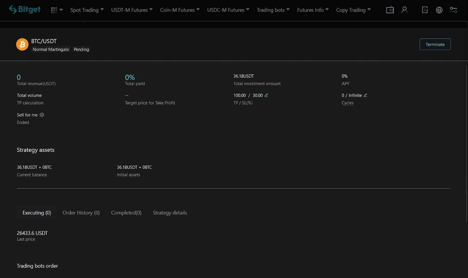 Bitget’s Martingale Strategy: A Hands-on Tutorial image 3