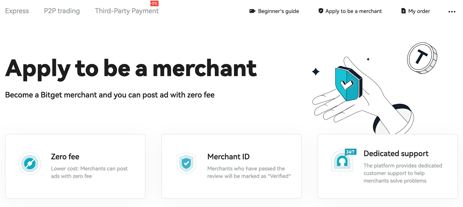 Bitget P2P Merchant Guideline image 0