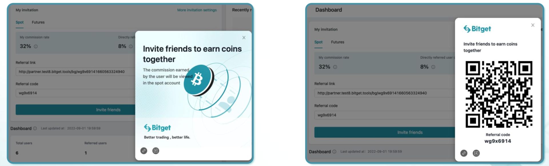 Bitget Partner Management System Tutorial image 6