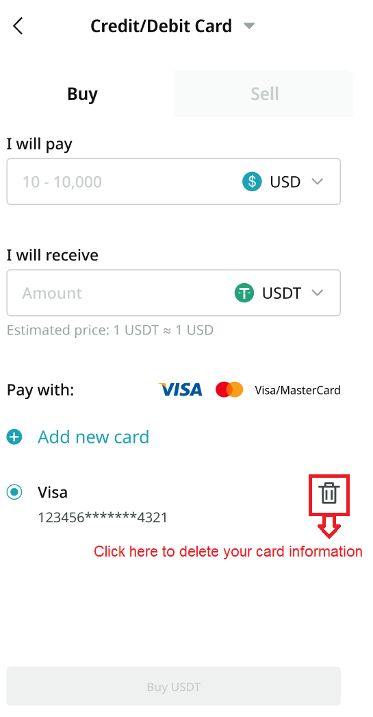 How to Buy USDT with Credit Card on Bitget image 14