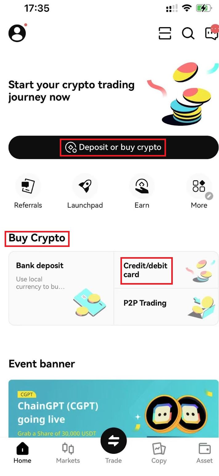 How to Buy USDT with Credit Card on Bitget image 11