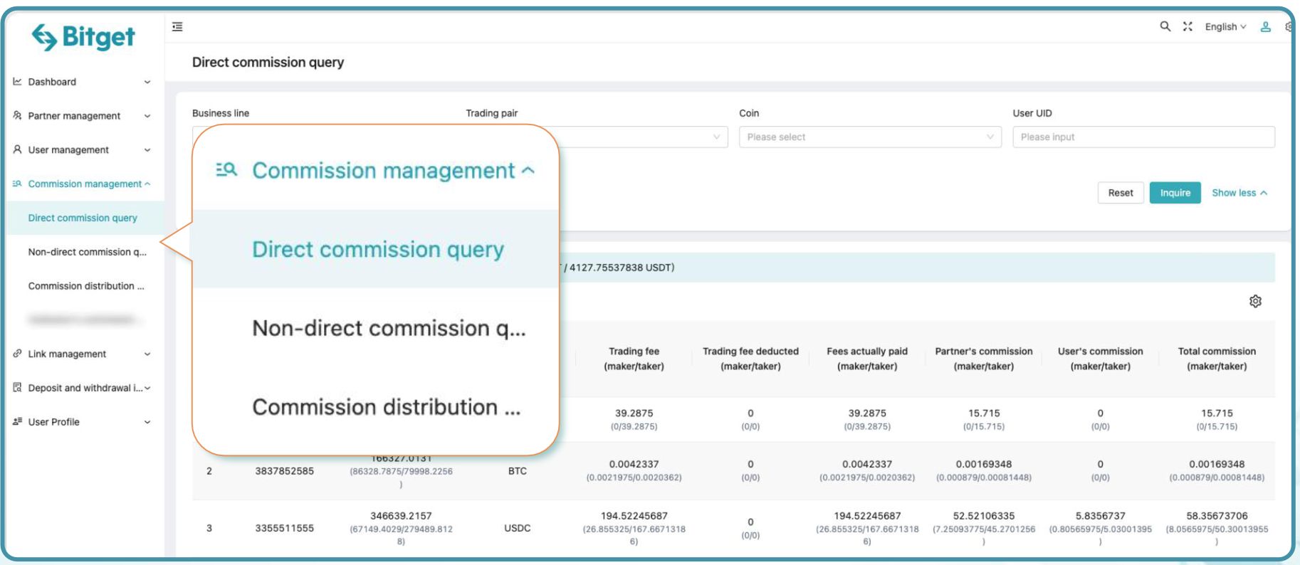 Bitget Partner Management System Tutorial image 8